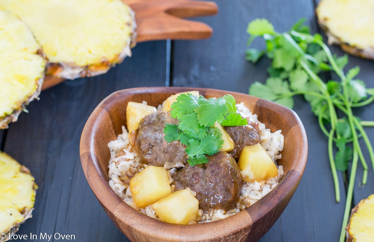 Hawaiian Meatballs Love In My Oven