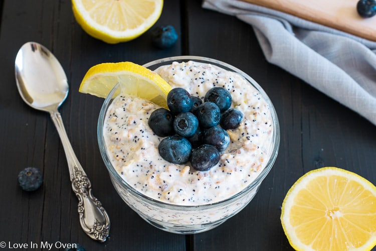 Lemon Poppy Seed Overnight Oats Love In My Oven