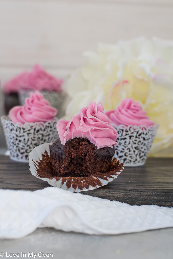 chocolate beet cupcakes