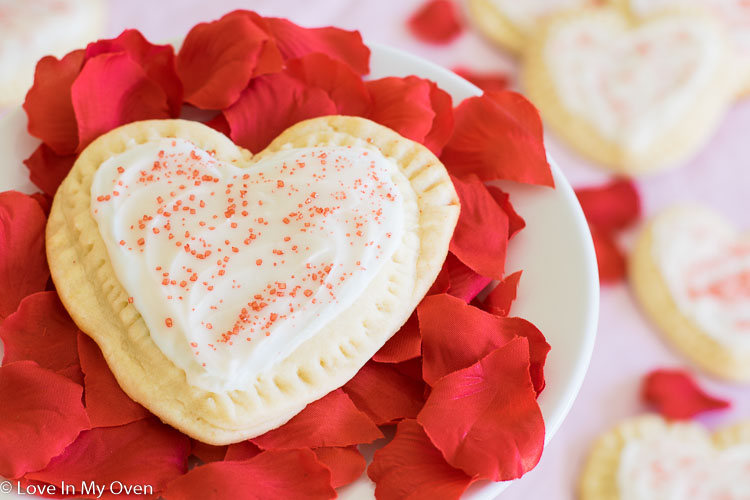 Raspberry Filled Sugar Cookies | Love In My Oven