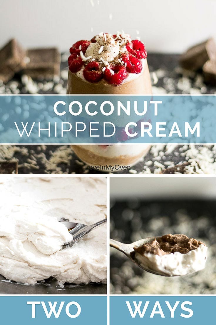 Chocolate Coconut Whipped Cream