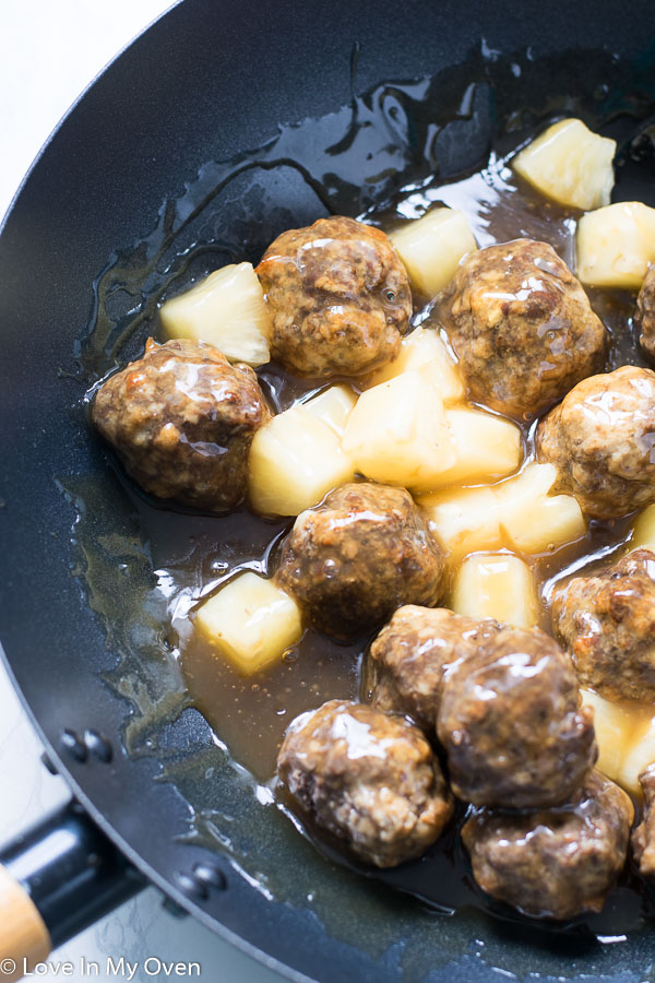 hawaiian meatballs