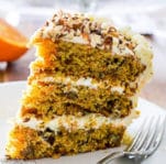 orange-carrot cake