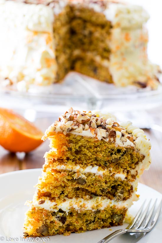 Italian Orange and Carrot Cake - Food and Journeys®