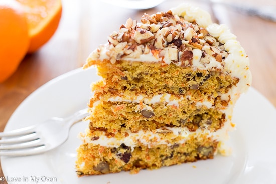 Incredible Nut-Free Carrot Cake with Orange Cream Cheese Frosting Recipe -  Nut Free Wok