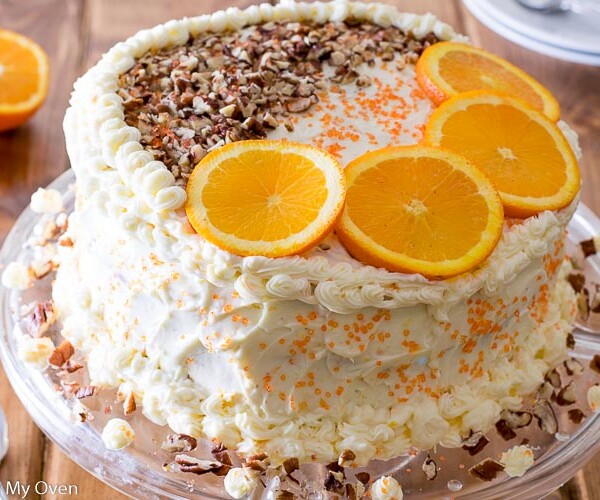 orange-carrot cake