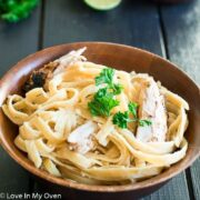 skinny fettuccine chicken alfredo