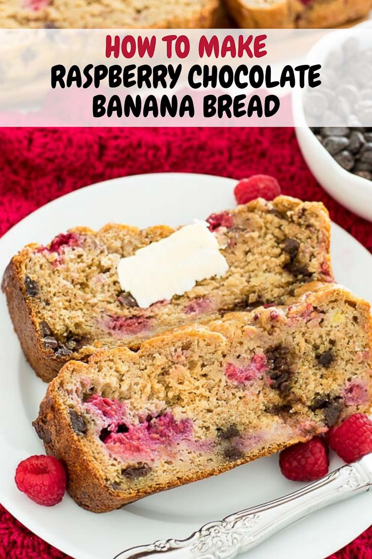 Raspberry Banana Bread Love In My Oven