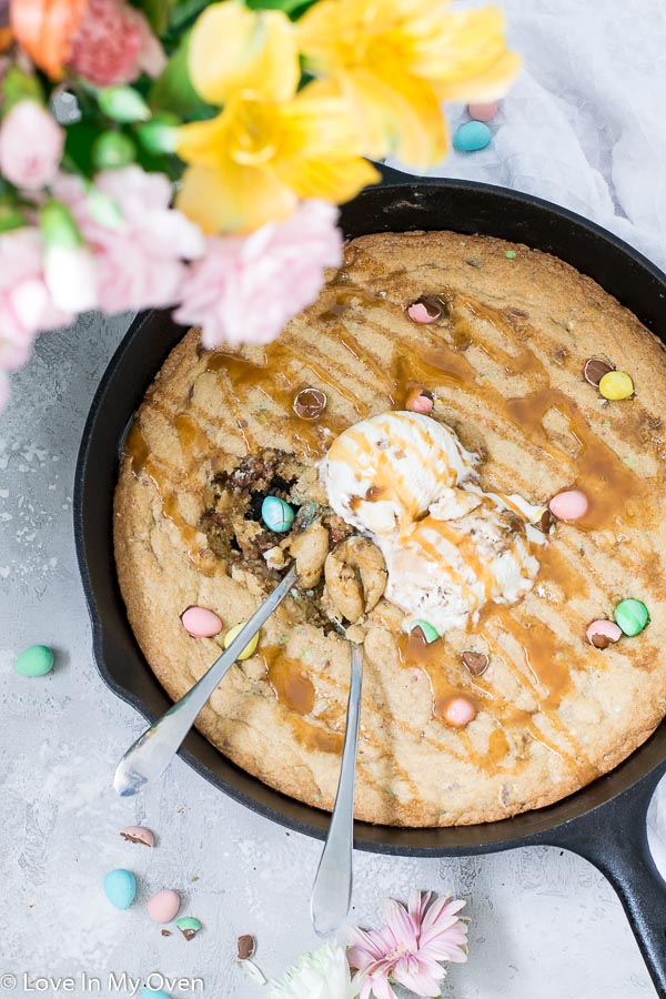 Giant Mini Egg Cookie - Love In My Oven