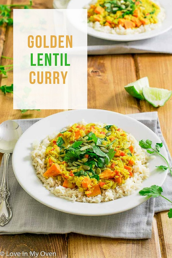 golden lentil curry