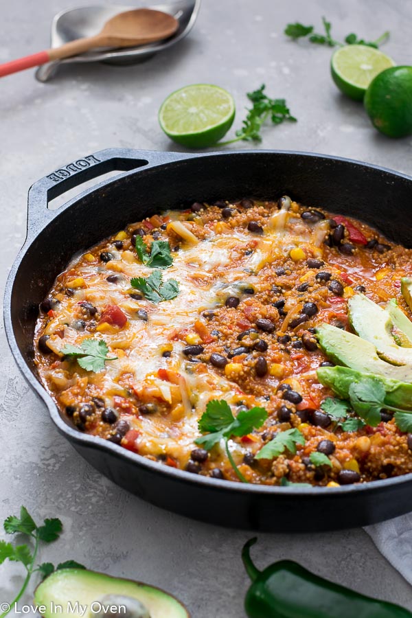 mexican quinoa casserole