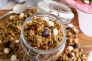 cherry almond granola