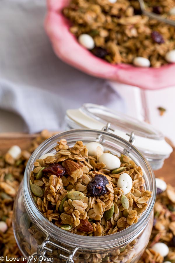 cherry almond granola