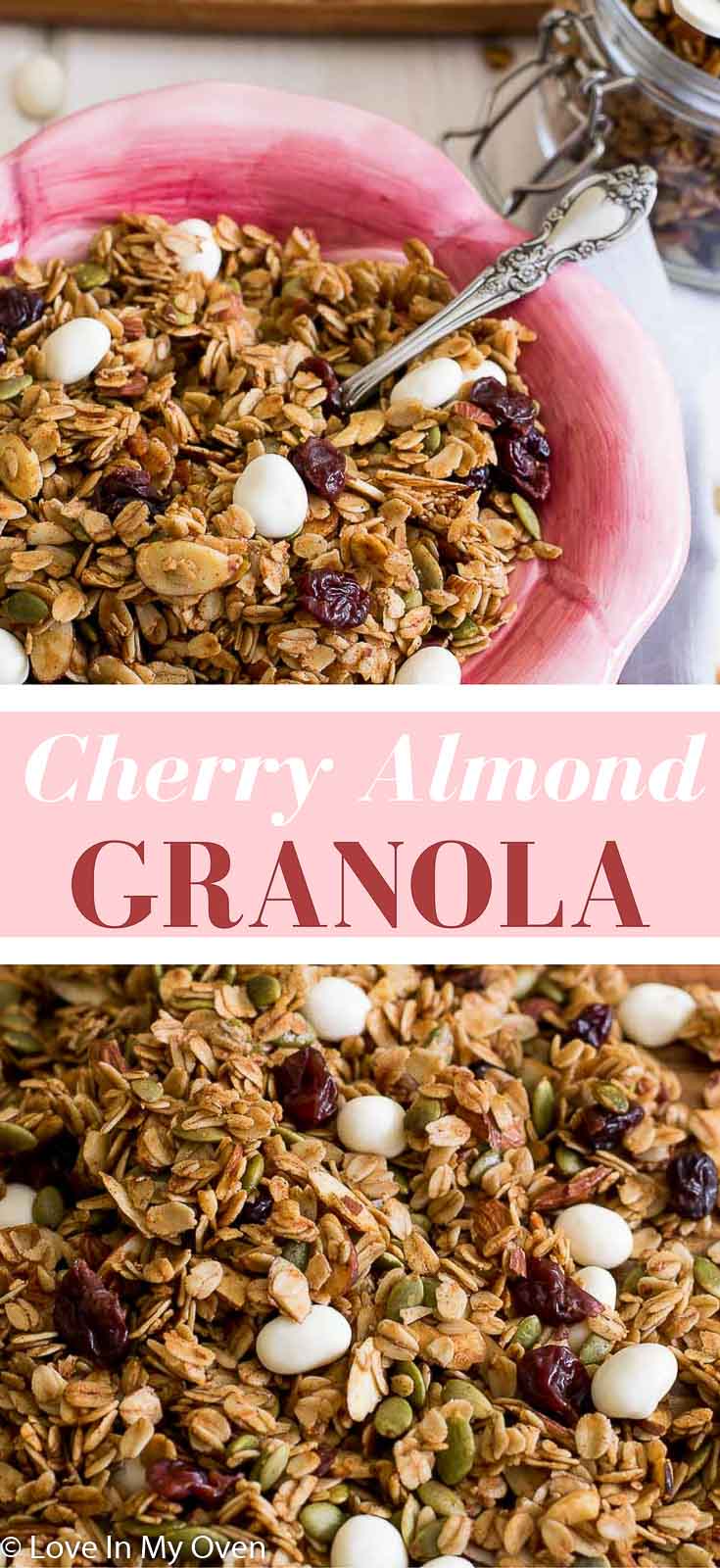 Cherry Almond Granola