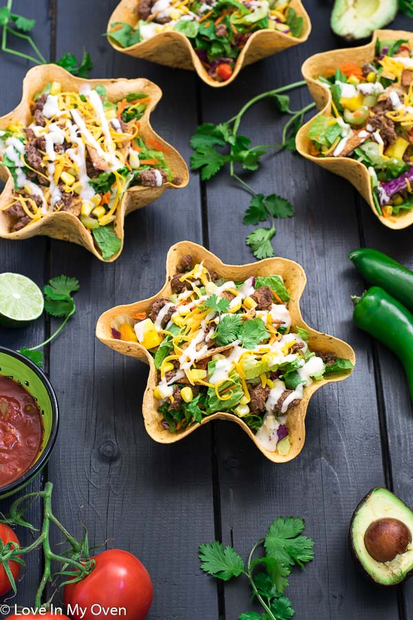 simple taco salad