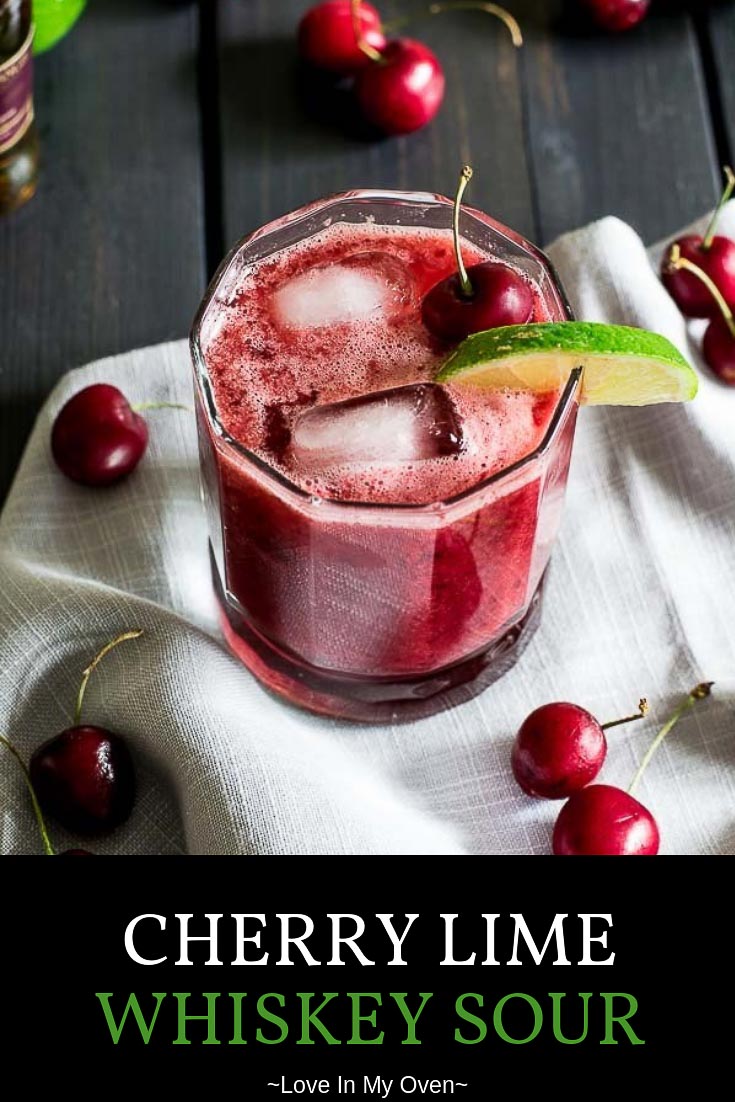 Cherry Whiskey Sour