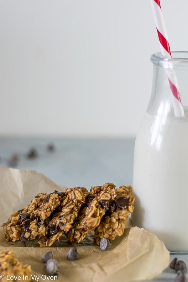 healthier oatmeal chocolate chip cookies