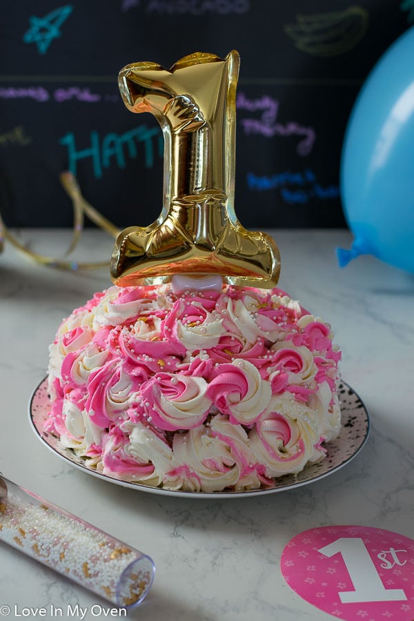 Healthy Smash Cake Recipe for baby's first birthday!