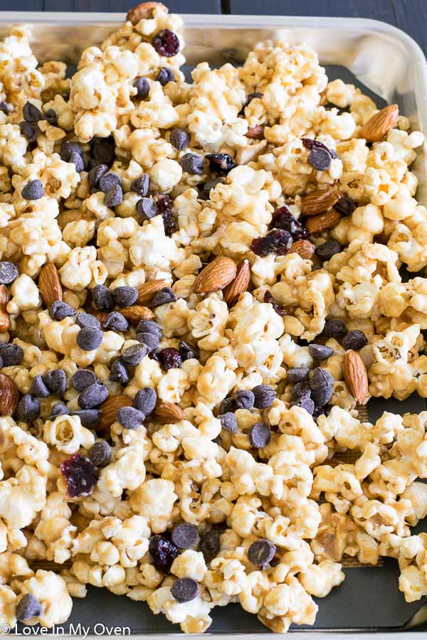 The Best Popcorn Trail Mix - Nourished by Nic