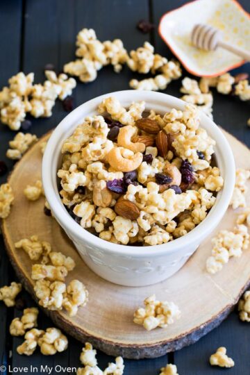 Trail Mix Popcorn - Love In My Oven