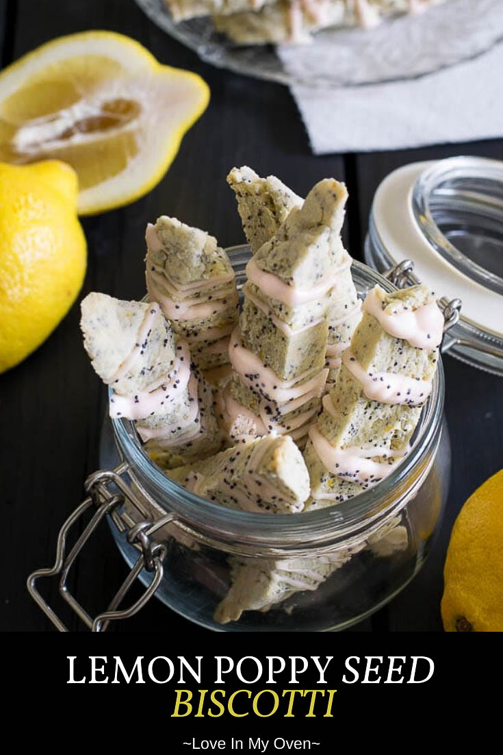 Lemon Poppy Biscotti Recipe