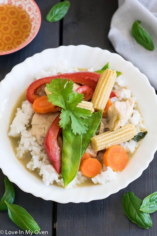 thai green chicken curry