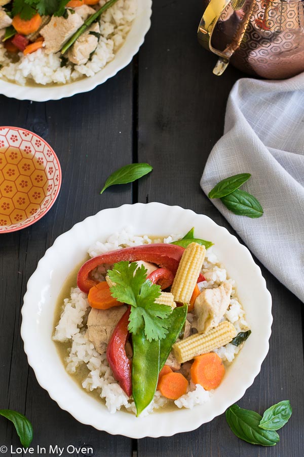 thai green chicken curry