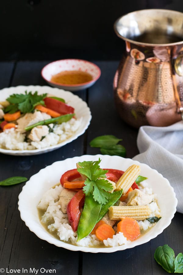 thai green chicken curry