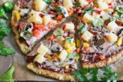 gluten-free zucchini pizza