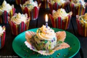 vanilla Birthday Cupcakes