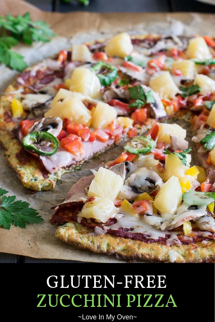 Gluten-Free Zucchini Pizza