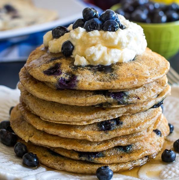 Whole Wheat Buttermilk Pancakes - Love In My Oven