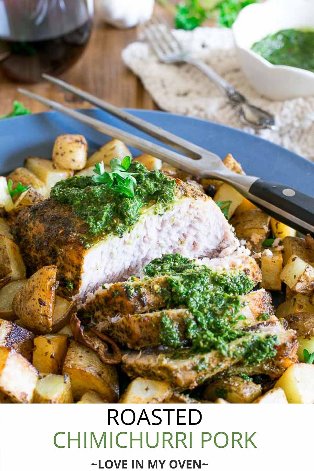 Roasted Chimichurri Pork