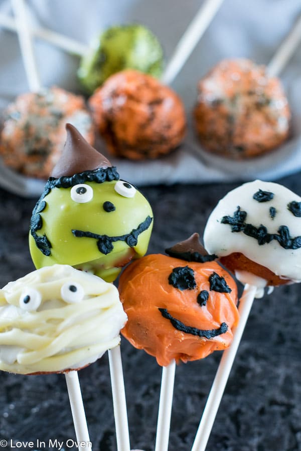 halloween cake pops