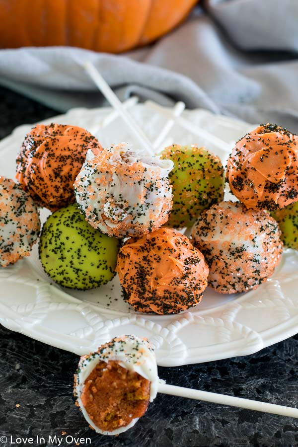 halloween cake pops