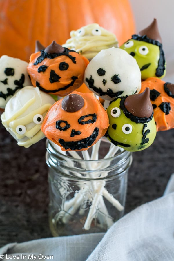 Halloween Cake Pops Love In My Oven