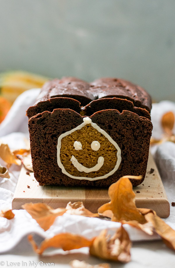 pumpkin chocolate loaf