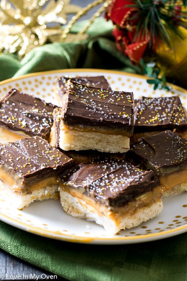 holiday twix bars