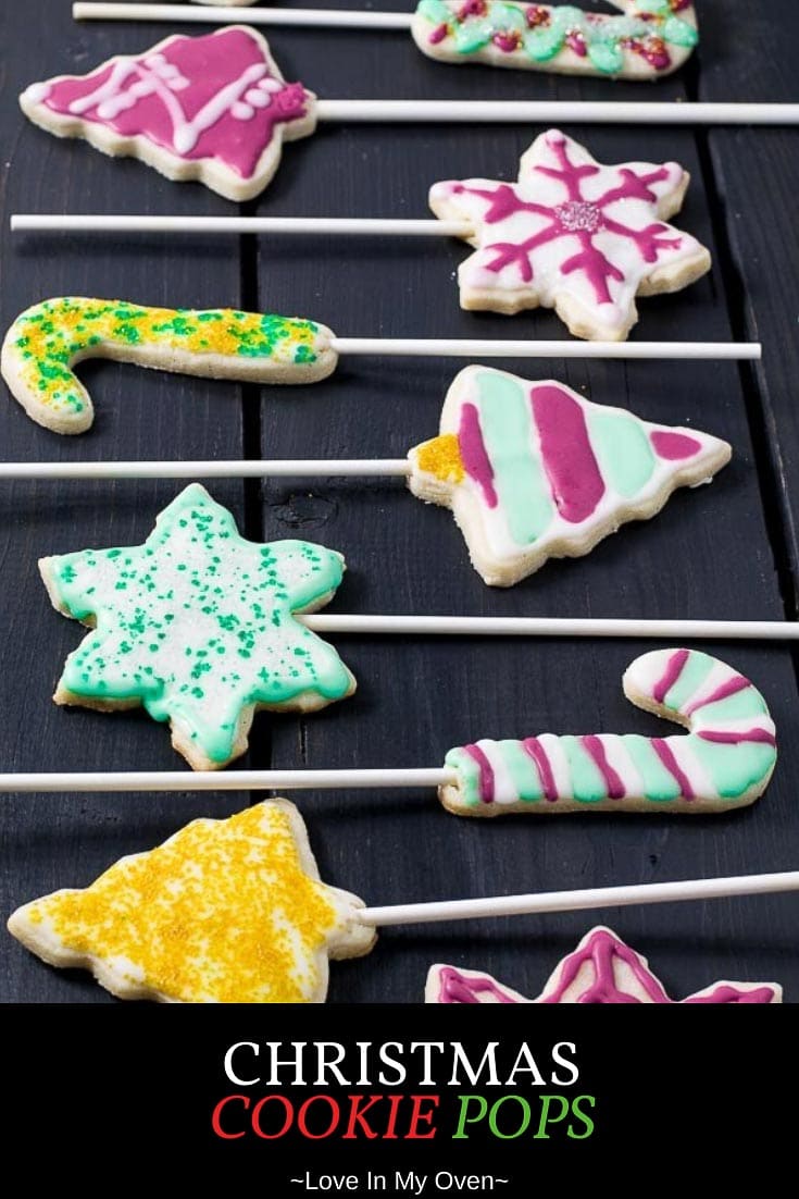 Christmas Cookie Pops