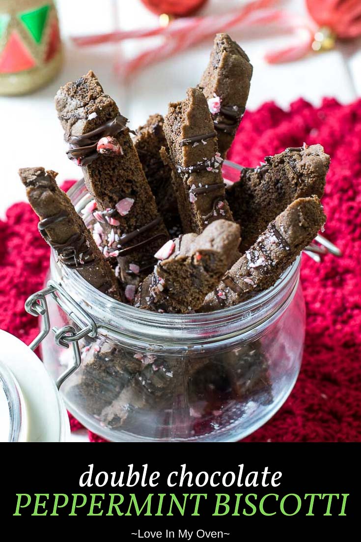 Double Chocolate Peppermint Biscotti