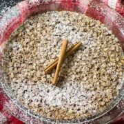 eggnog baked oatmeal