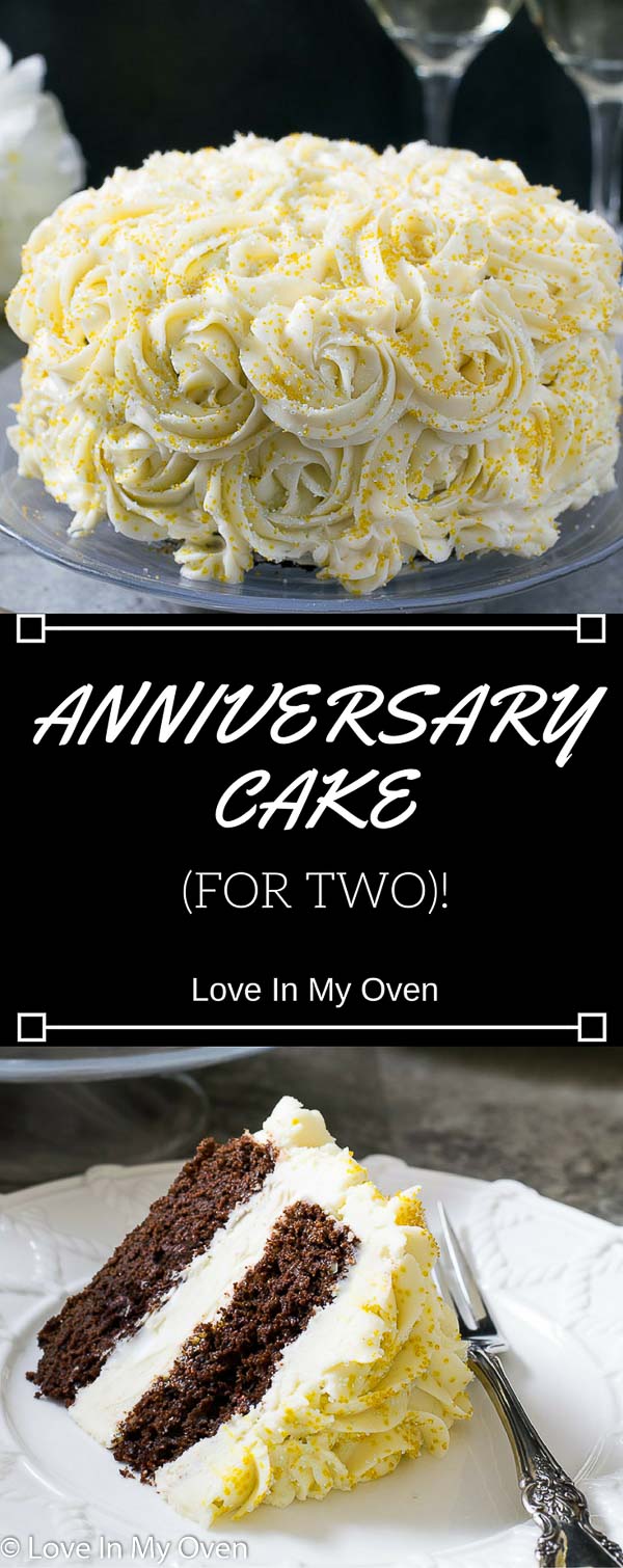 anniversary cake for two