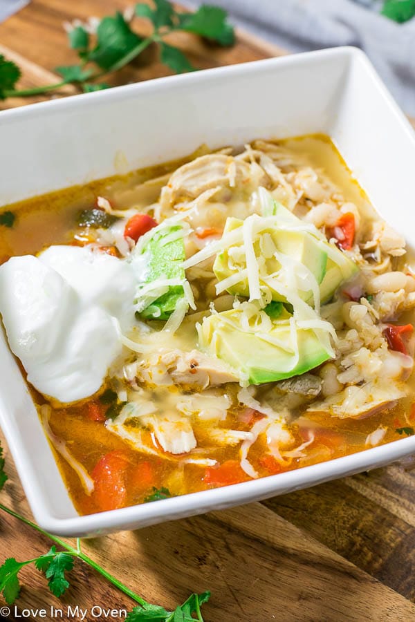 Easy Leftover White Chicken Chili