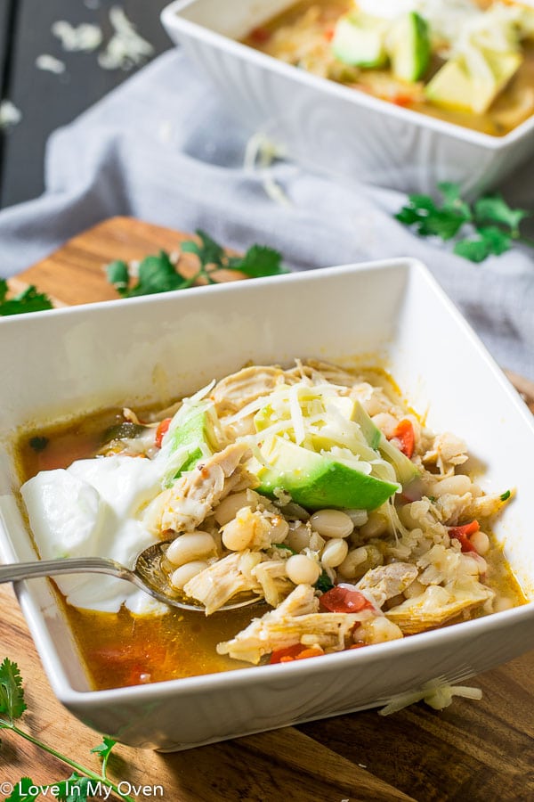 Easy Leftover White Chicken Chili