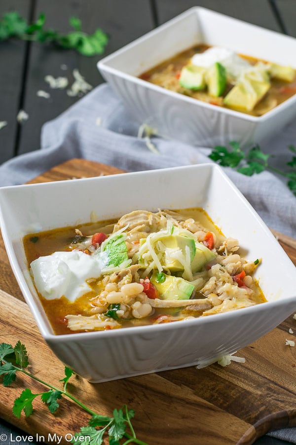 Easy Leftover White Chicken Chili