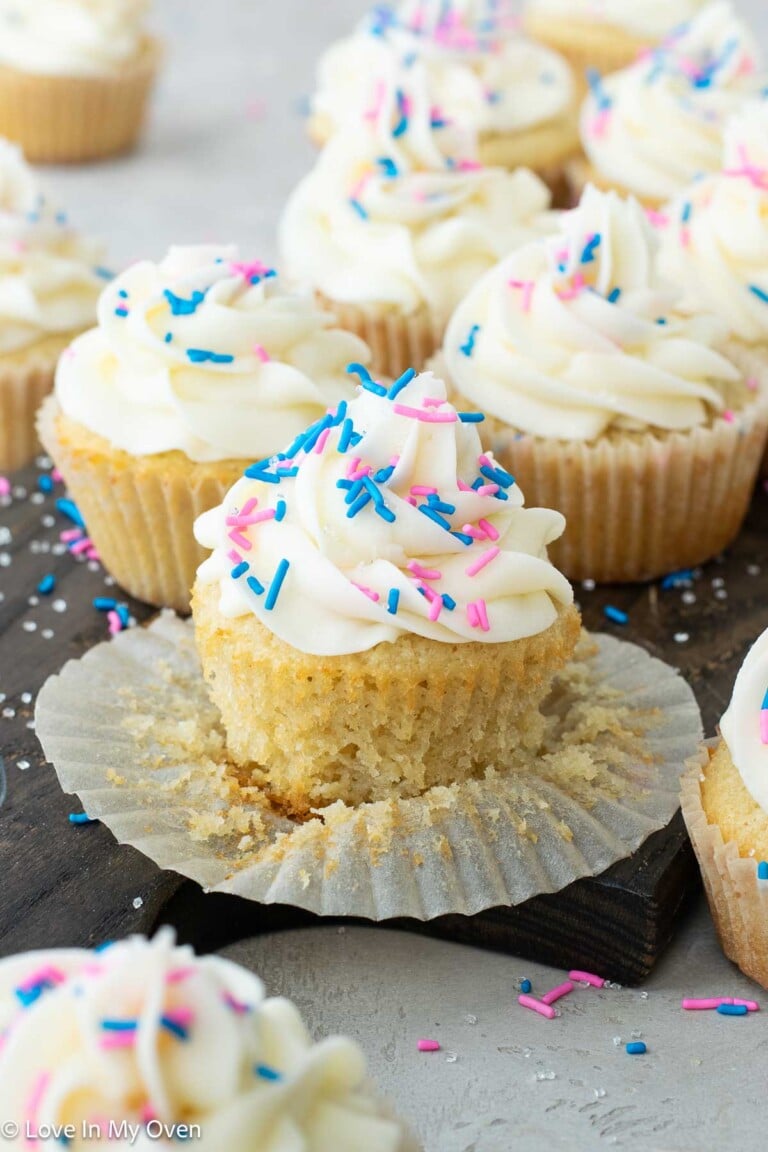 Gender Reveal Cupcakes - Love In My Oven