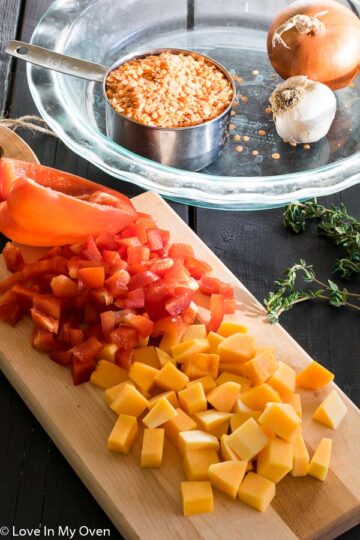 Cheesy Lentil Bake - Love In My Oven