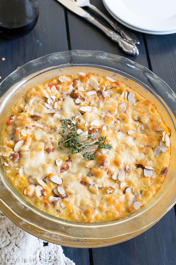 Cheesy Lentil Bake