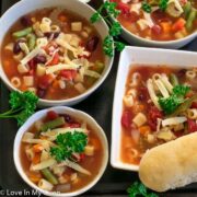 slow cooker minestrone soup