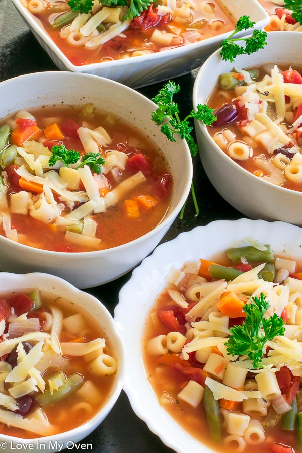 crockpot minestrone soup